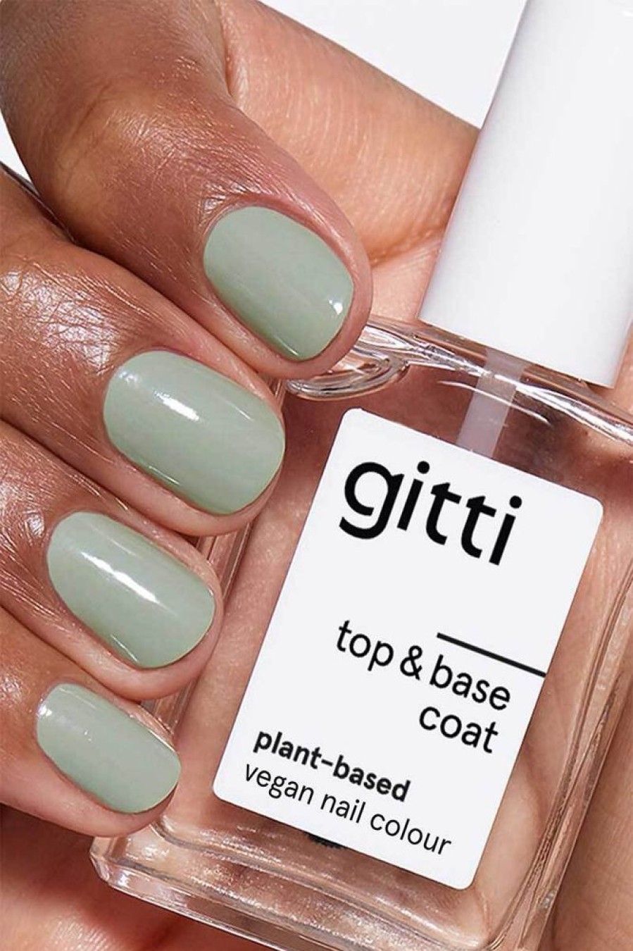 Makeup gitti Nail Polish | Plant-Based Top & Base Coat