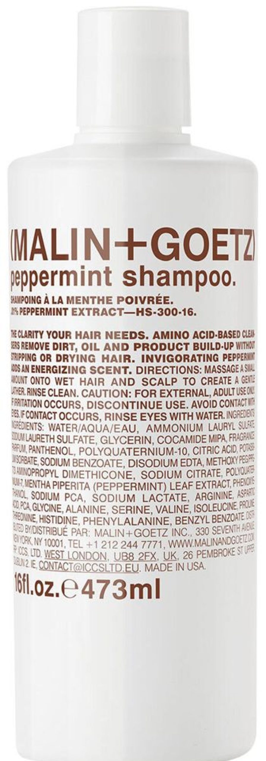 Hair Malin + Goetz Shampoo | Peppermint Shampoo