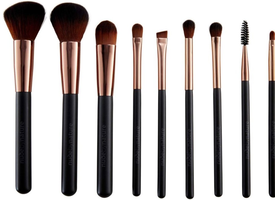 Makeup Nude By Nature Brush | Ultimate Collection Professional Brush Set