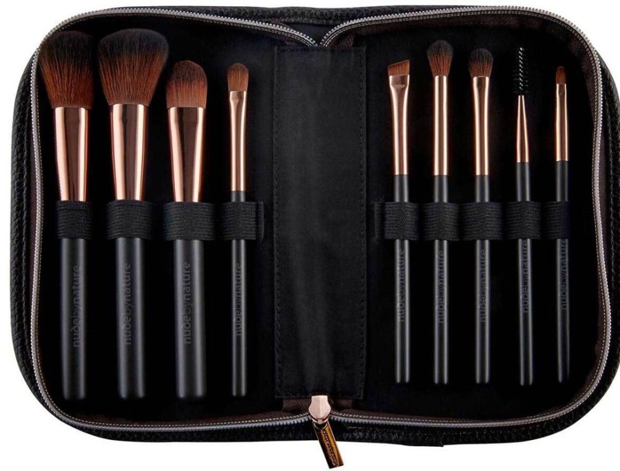 Makeup Nude By Nature Brush | Ultimate Collection Professional Brush Set