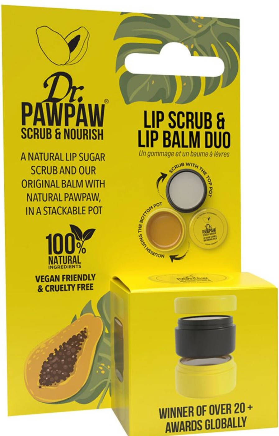 Makeup Dr.PawPaw Lip Care | Lip Scrup & Nourish