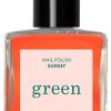 Makeup Manucurist Nail Polish | Green Nail Lacquer Sunset