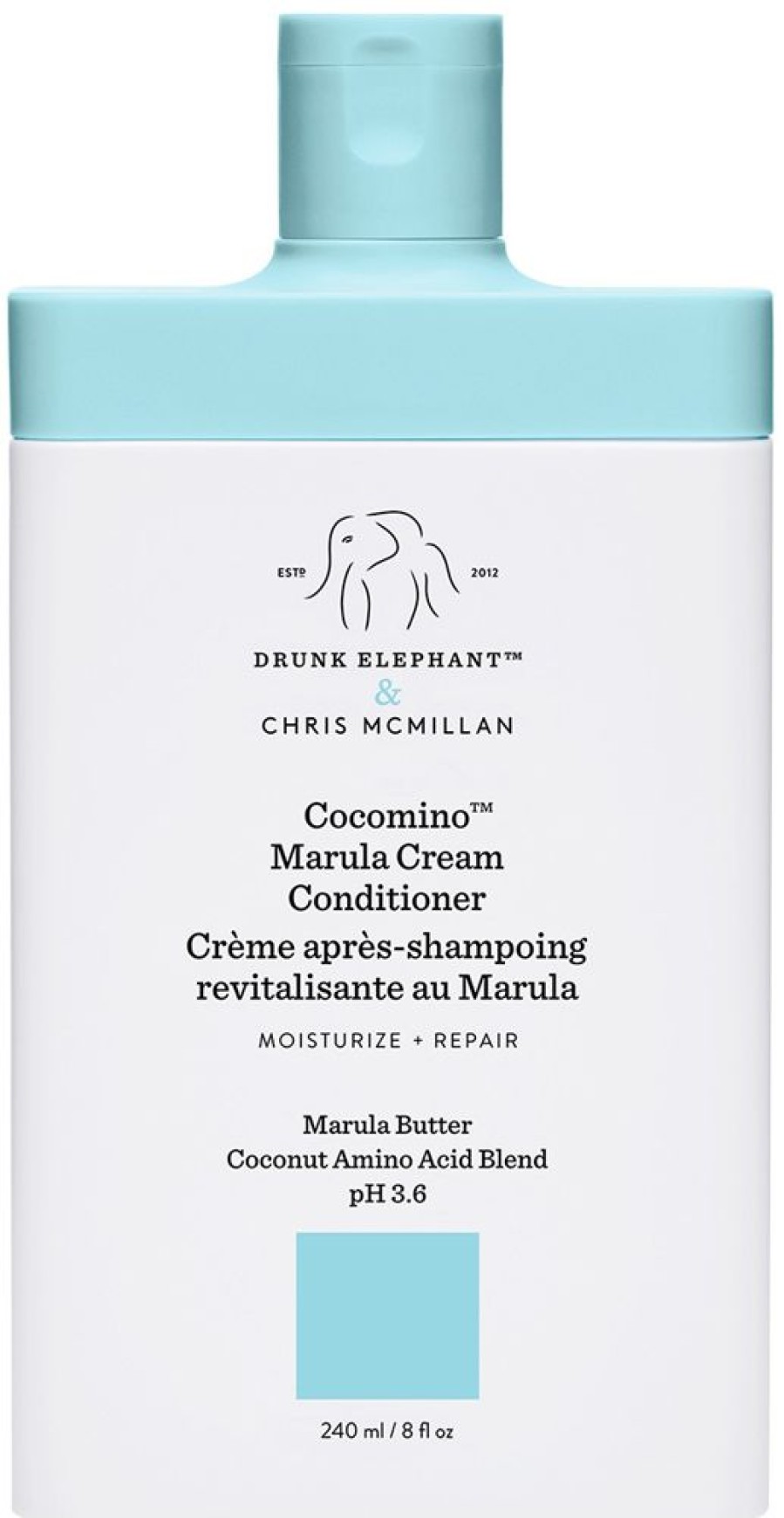 Hair DRUNK ELEPHANT Conditioner | Cocomino Marula Cream Conditioner