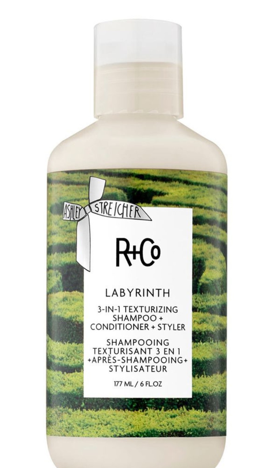 Hair R+Co Conditioner | Labryinth 3-In-1 Texturizing Shampoo + Conditoner + Styler