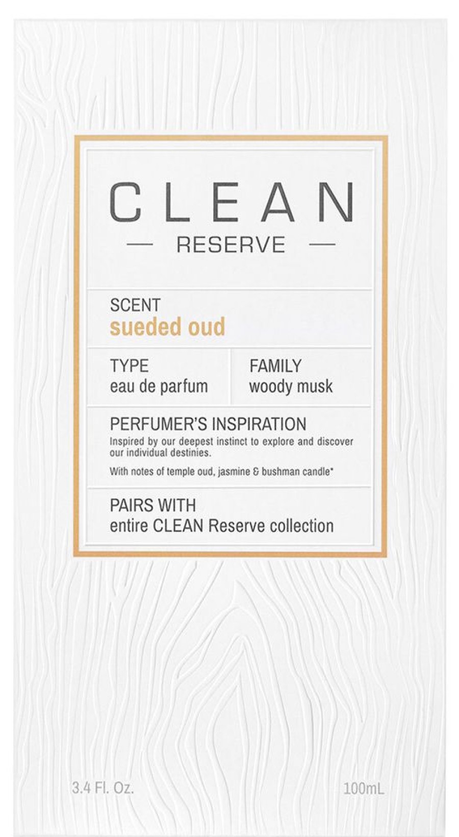 Perfume CLEAN RESERVE Perfume Women | Sueded Oud
